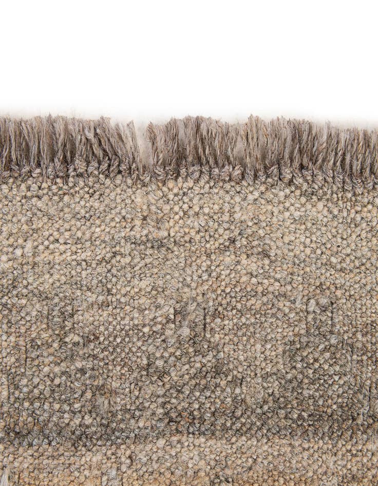 Detail image of  5' 2 x 6' 11  Hand Woven Kilim Maymana Wool Rug
