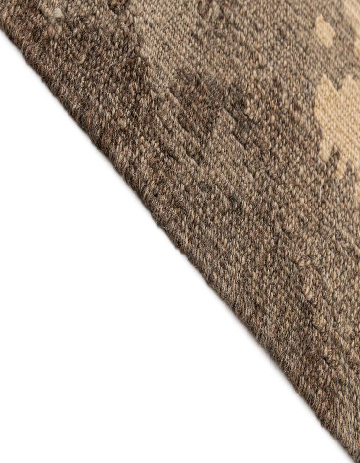 Detail image of  2' 9 x 4' 2  Hand Woven Kilim Maymana Wool Rug