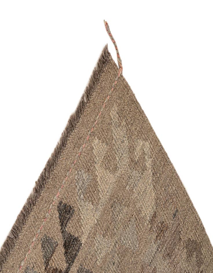 Detail image of  6' x 8' 3  Hand Woven Kilim Maymana Wool Rug