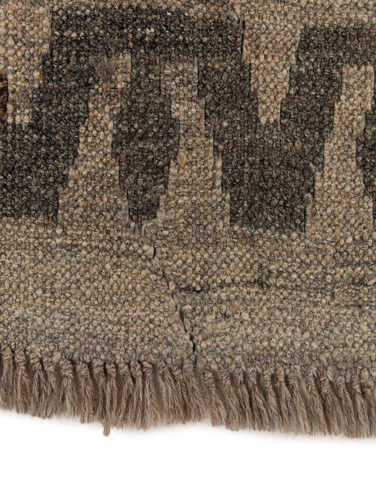 Detail image of  10' 7 x 12' 1  Hand Woven Kilim Maymana Wool Rug