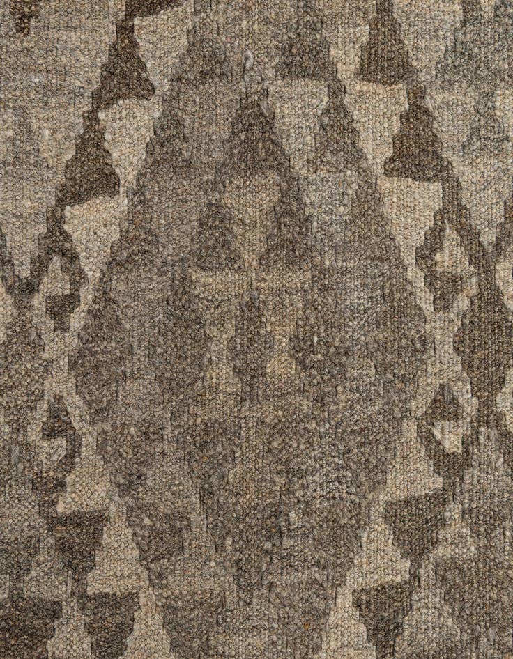 Detail image of  6' 11 x 10' 4  Hand Woven Kilim Maymana Wool Rug