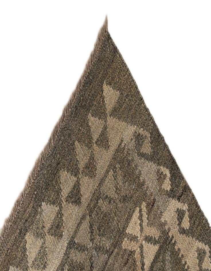 Detail image of  6' 11 x 10' 4  Hand Woven Kilim Maymana Wool Rug