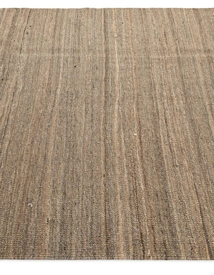 Detail image of  4' x 6' 1  Hand Woven Kilim Modern Wool Rug