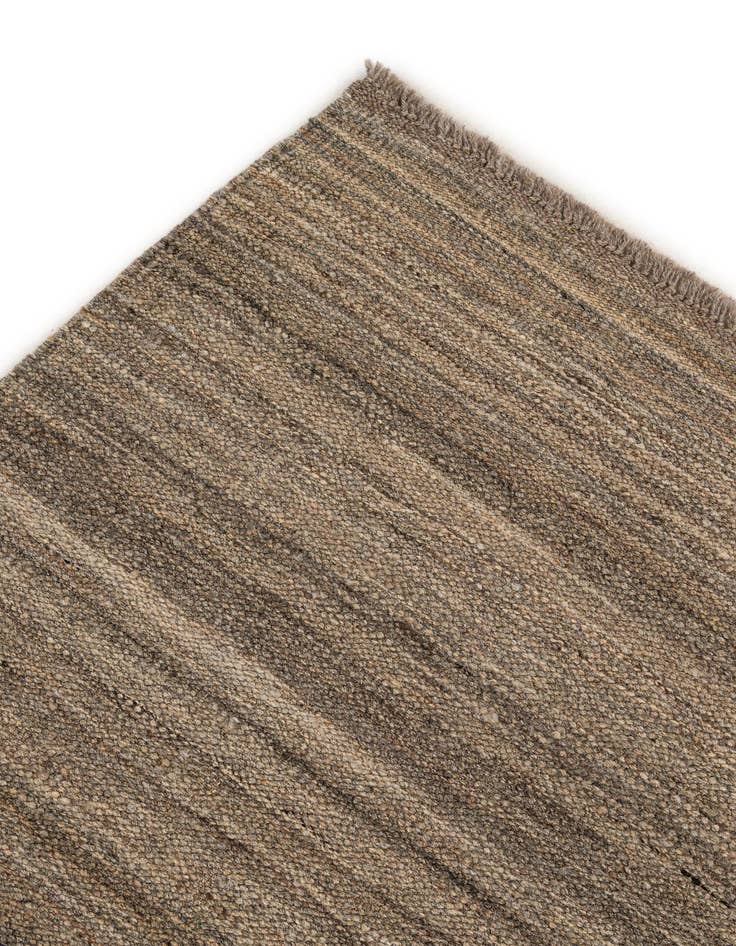 Detail image of  4' x 6' 1  Hand Woven Kilim Modern Wool Rug