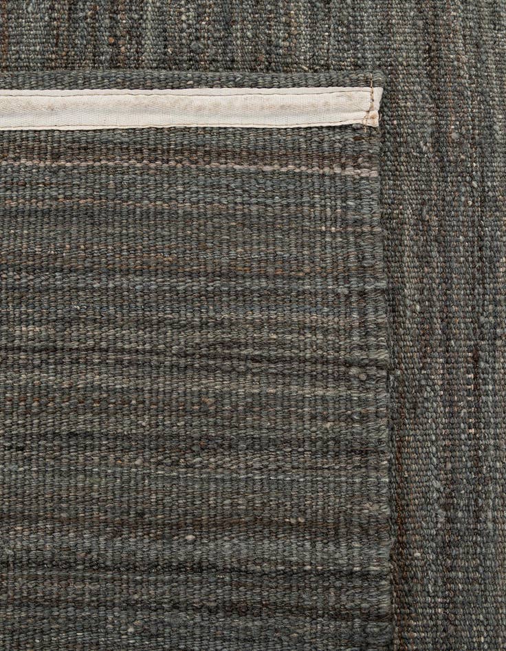 Detail image of  4' 8 x 6' 1  Hand Woven Kilim Modern Wool Rug