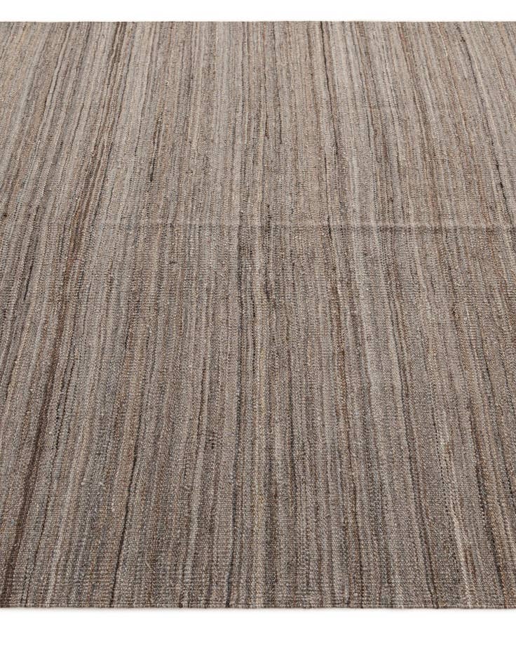 Detail image of  5' 3 x 6' 4  Hand Woven Kilim Modern Wool Rug