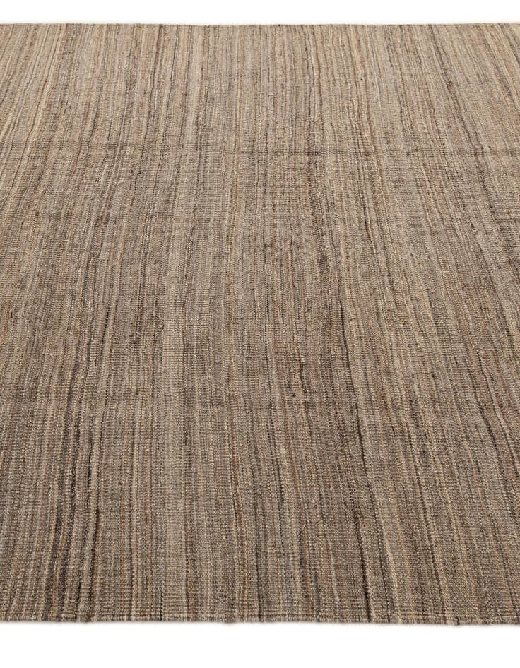 Detail image of  6' 2 x 8'  Hand Knotted Kilim Modern Wool Rug