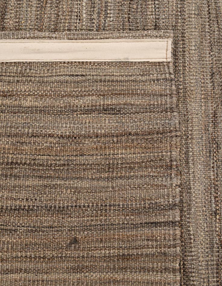 Detail image of  6' 2 x 8'  Hand Knotted Kilim Modern Wool Rug