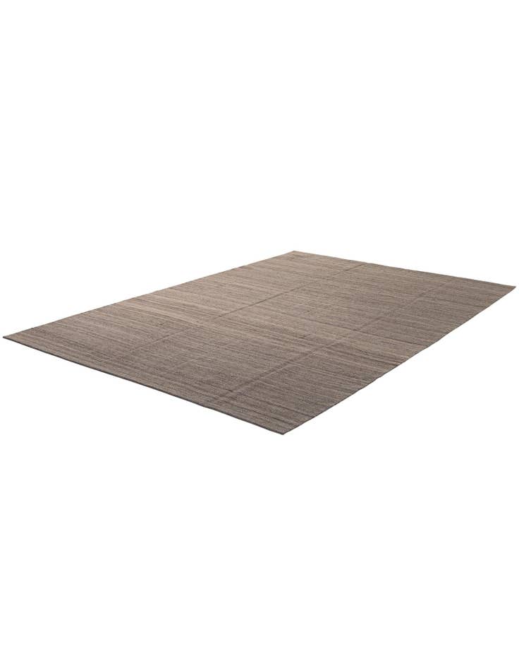 Detail image of  6' 7 x 9' 8  Hand Woven Kilim Modern Wool Rug