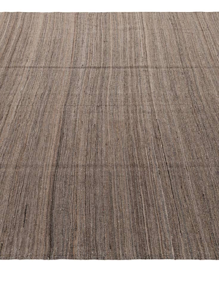 Detail image of  6' 7 x 9' 8  Hand Woven Kilim Modern Wool Rug