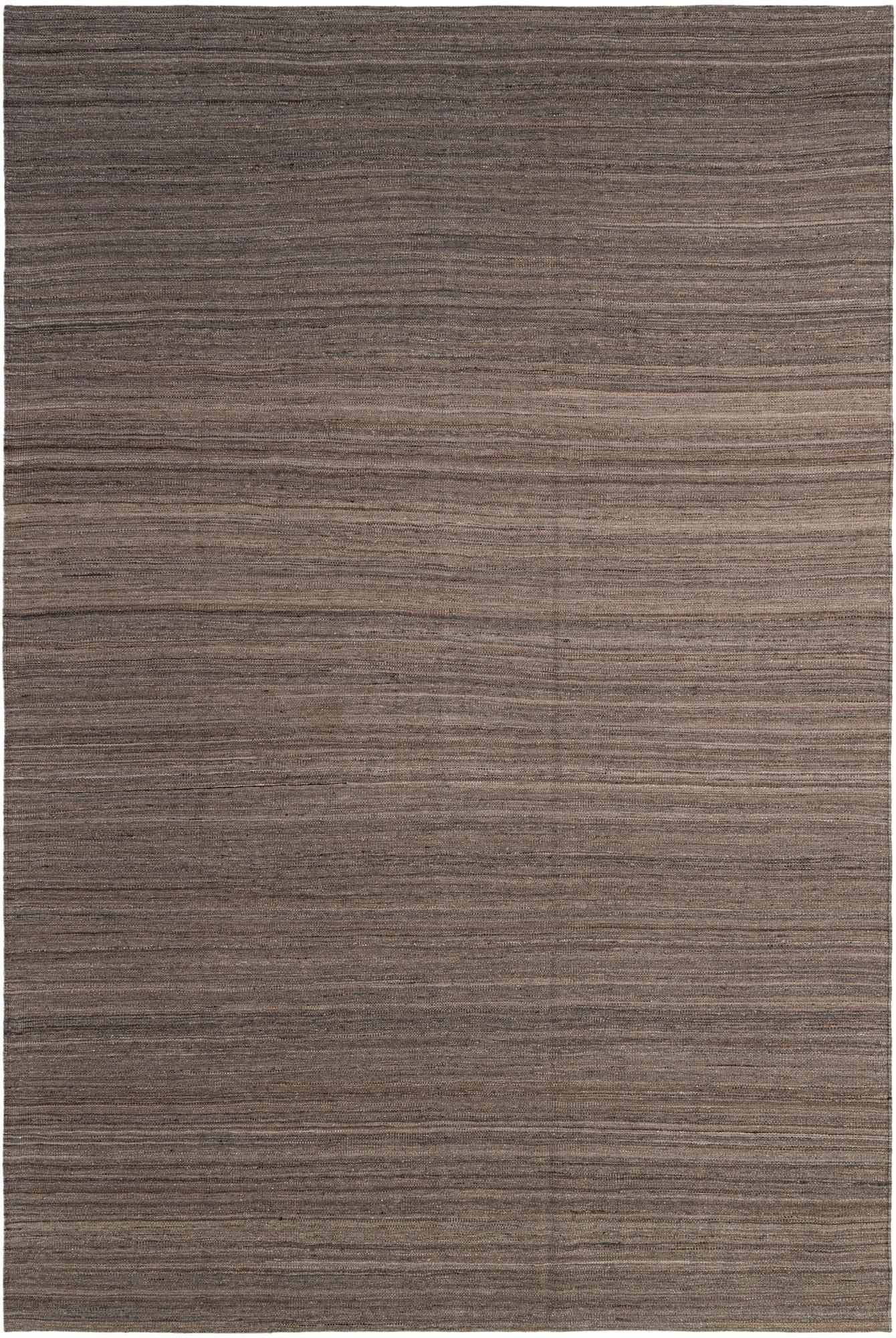  6' 7 x 9' 8  Hand Woven Kilim Modern Wool Rug