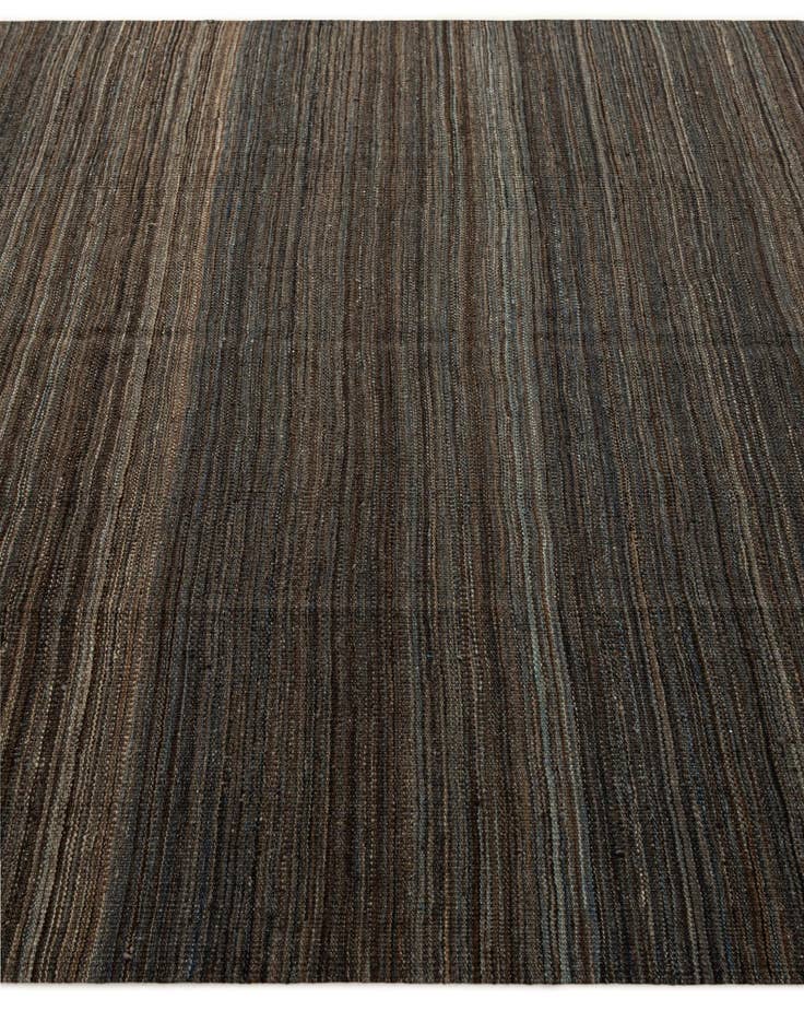 Detail image of  6' 6 x 9' 9  Hand Woven Kilim Modern Wool Rug