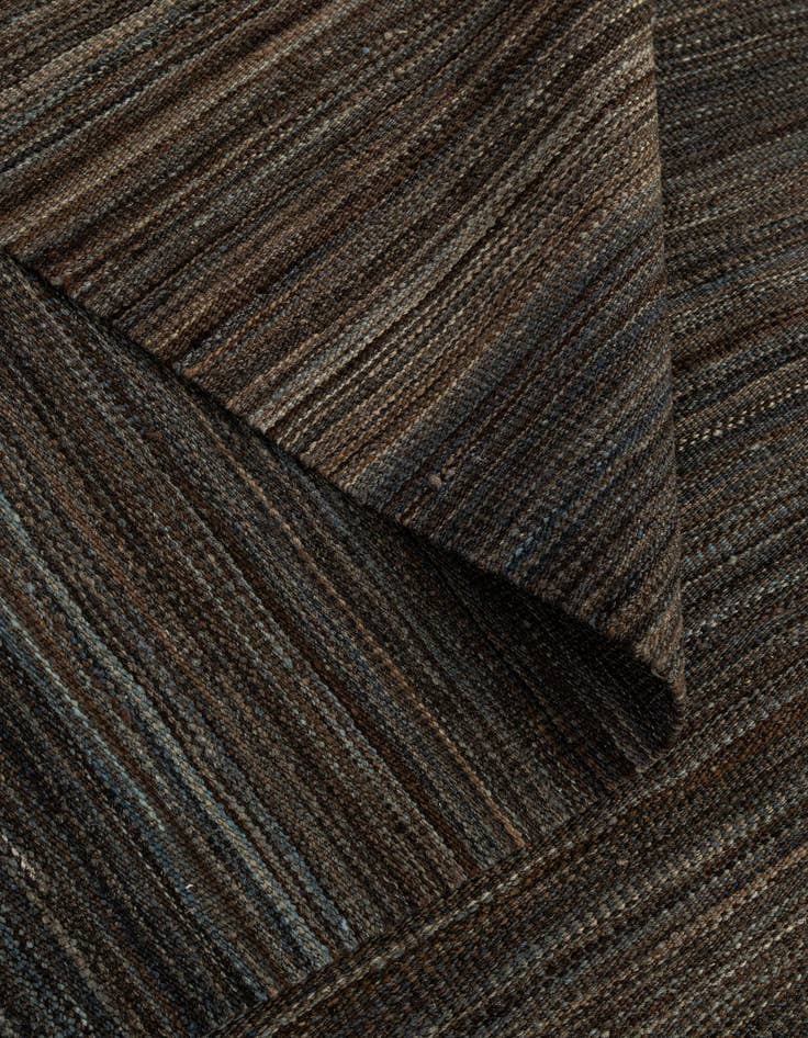 Detail image of  6' 6 x 9' 9  Hand Woven Kilim Modern Wool Rug