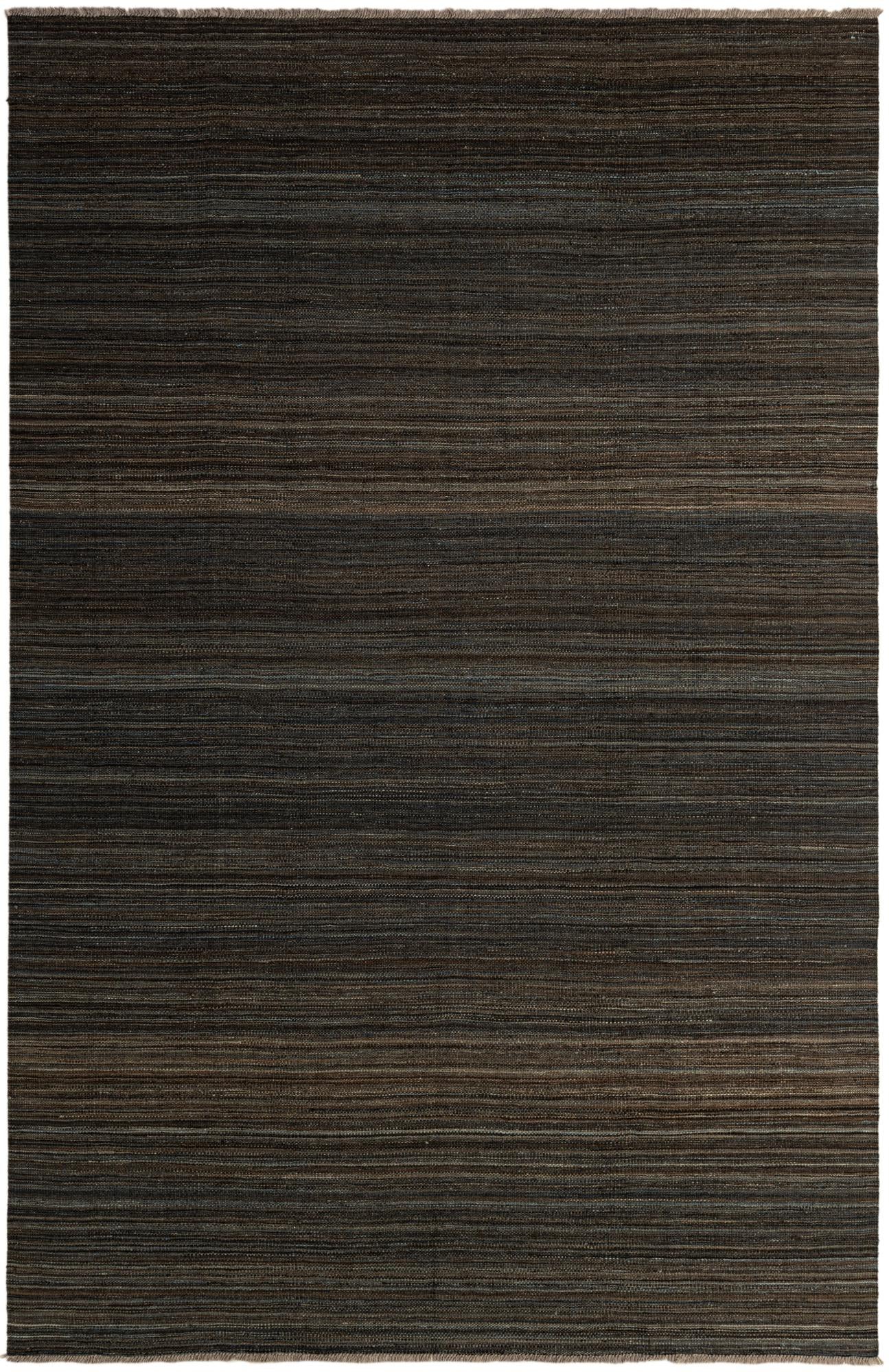  6' 6 x 9' 9  Hand Woven Kilim Modern Wool Rug