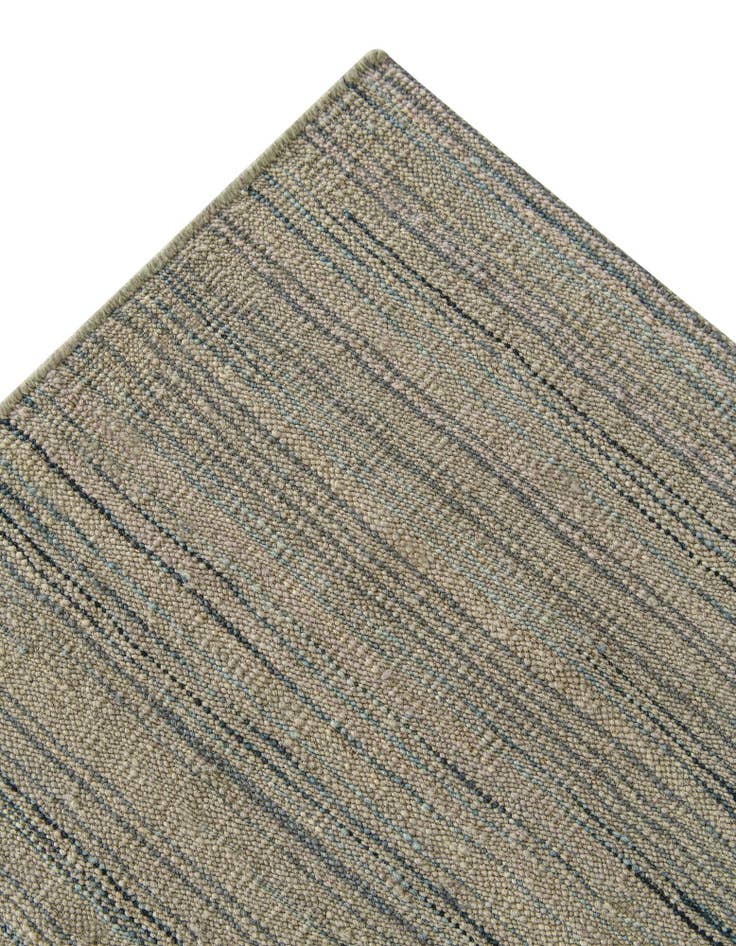 Detail image of 6' 11 x 9' 6 Hand Woven Kilim Modern Wool Rug