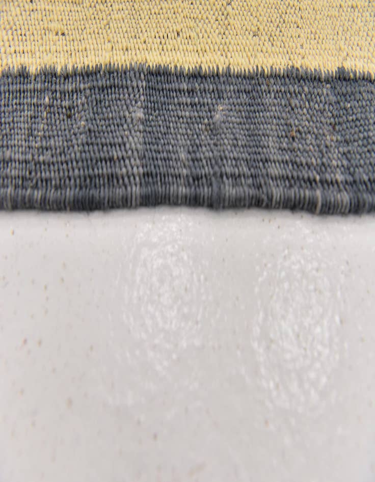 Detail image of  5' x 6' 6  Hand Woven Kilim Modern Wool Rug