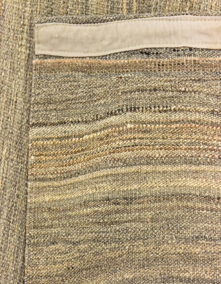 Detail image of  5' 9 x 7' 8  Hand Woven Kilim Modern Wool Rug
