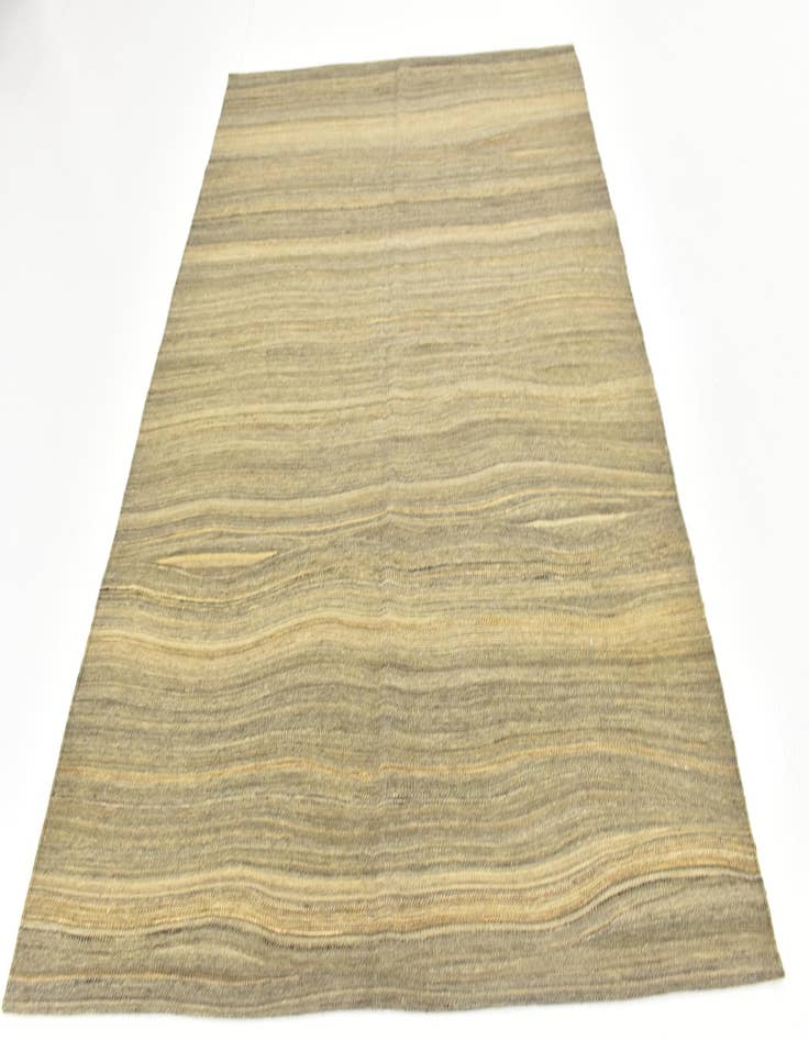 Detail image of  5' 9 x 7' 8  Hand Woven Kilim Modern Wool Rug