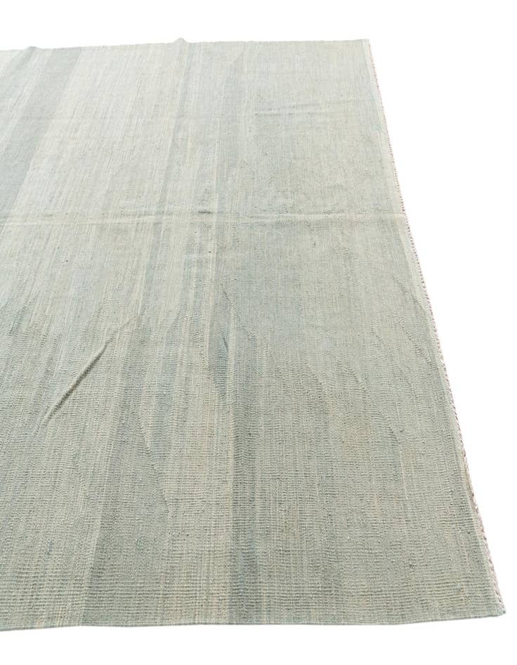 Detail image of  6' 6 x 10'  Hand Woven Kilim Modern Wool Rug