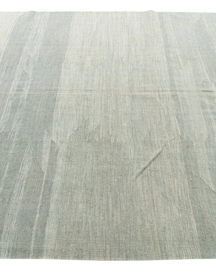 Detail image of  6' 6 x 10'  Hand Woven Kilim Modern Wool Rug