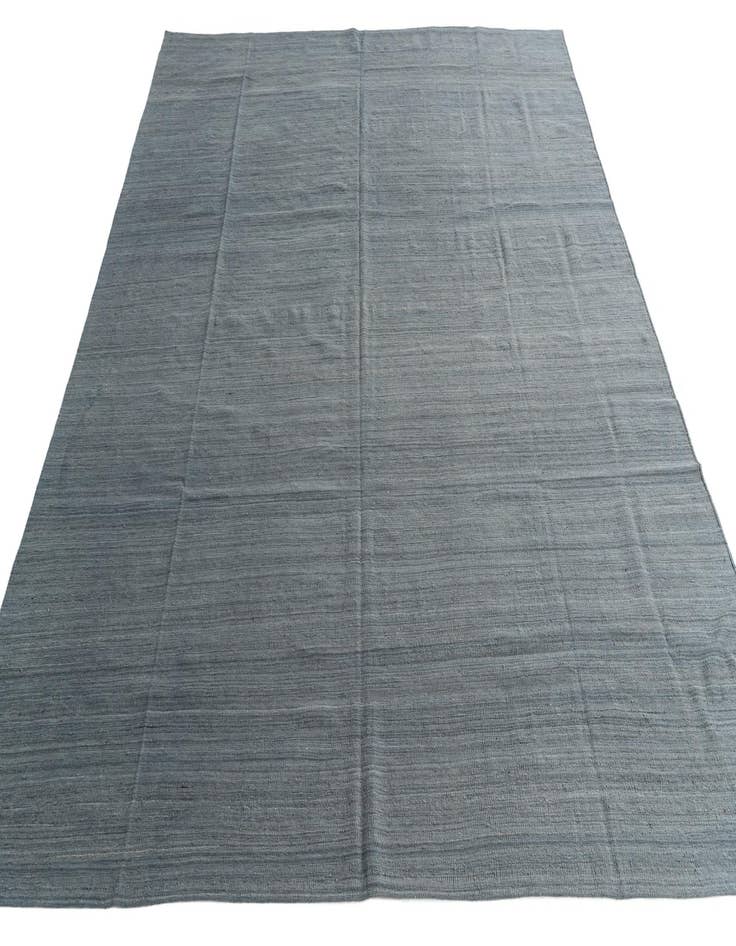 Detail image of  10' x 11' 7  Hand Woven Kilim Modern Wool Rug