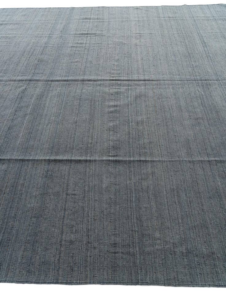 Detail image of  10' x 11' 7  Hand Woven Kilim Modern Wool Rug