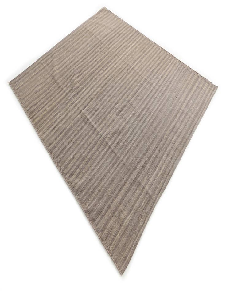 Detail image of  6' 1 x 7'  Hand Woven Kilim Modern Wool Rug