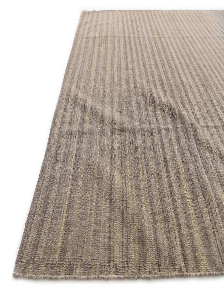 Detail image of  6' 1 x 7'  Hand Woven Kilim Modern Wool Rug