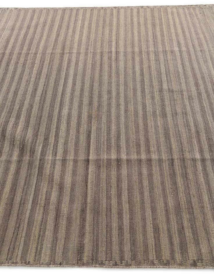 Detail image of  6' 1 x 7'  Hand Woven Kilim Modern Wool Rug