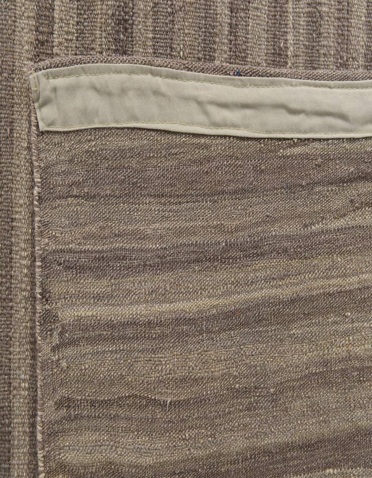 Detail image of  6' 1 x 7'  Hand Woven Kilim Modern Wool Rug