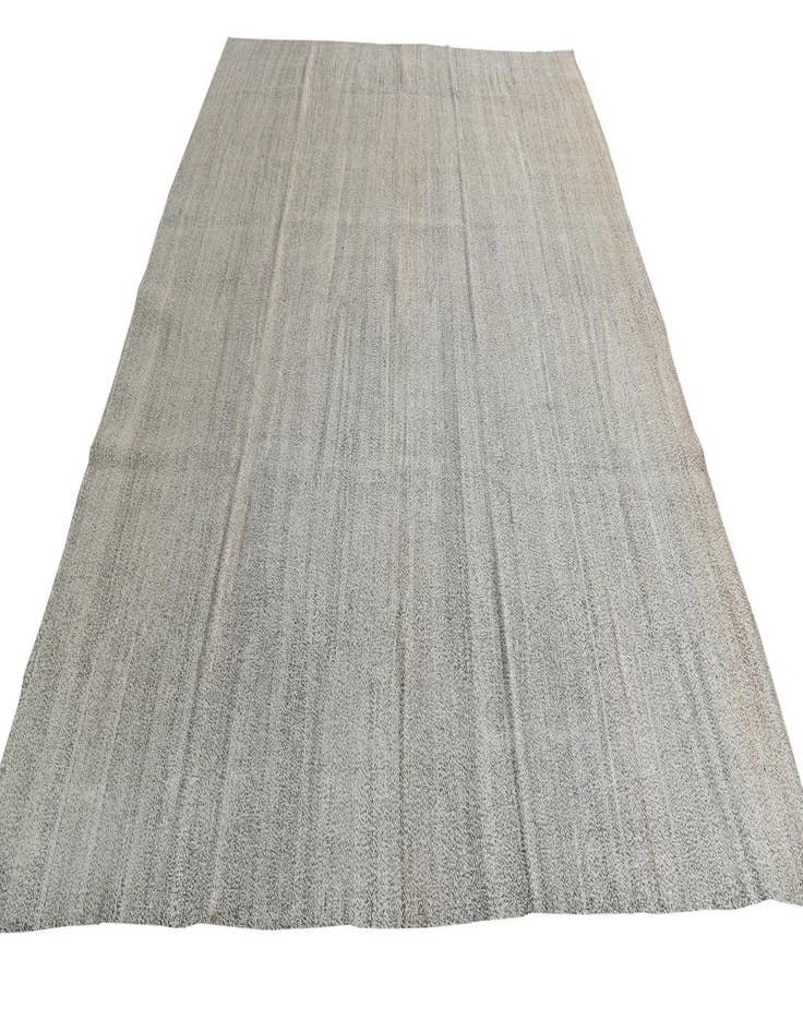 Detail image of  9' 9 x 12' 8  Hand Woven Kilim Modern Wool Rug