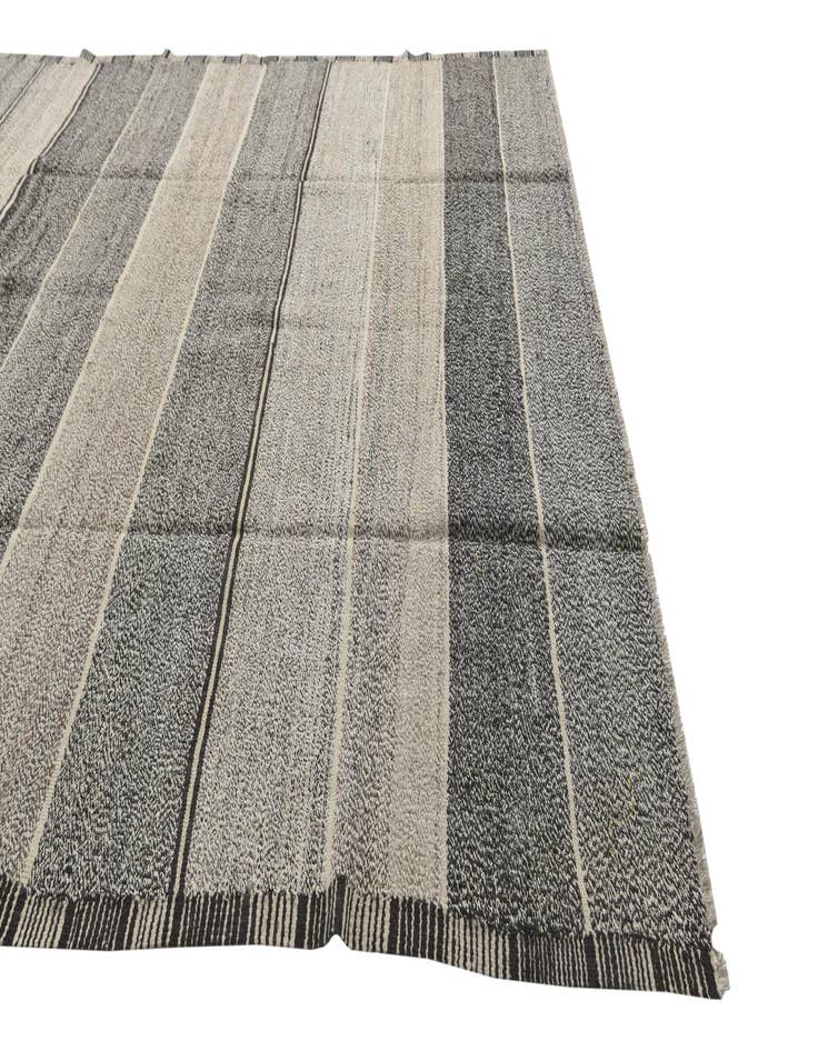 Detail image of  8' 4 x 9' 3  Hand Woven Kilim Modern Wool Rug