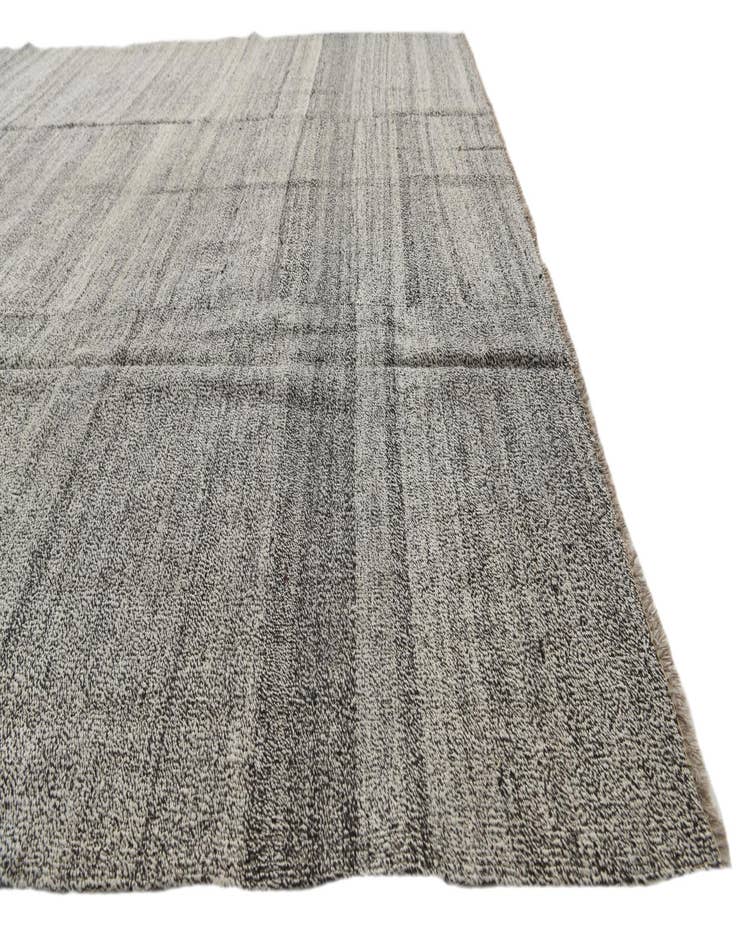 Detail image of  9' 2 x 11' 6  Hand Woven Kilim Modern Wool Rug