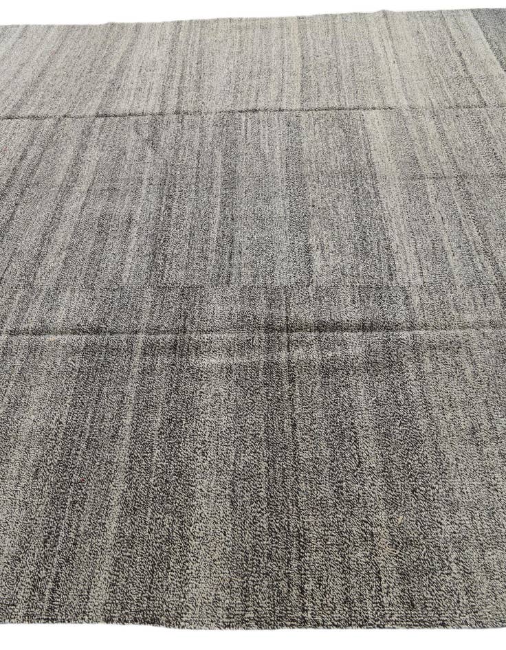 Detail image of  9' 2 x 11' 6  Hand Woven Kilim Modern Wool Rug