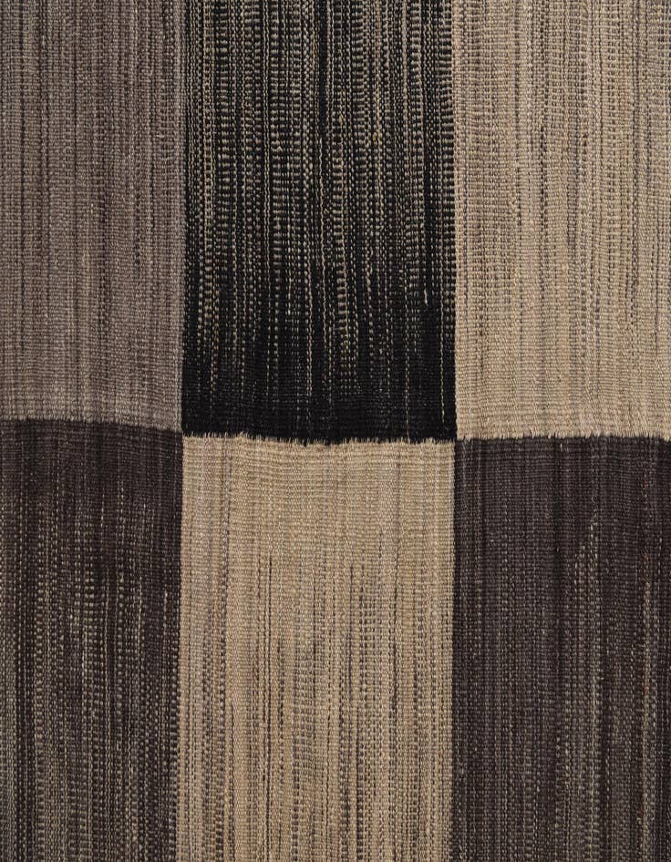 Detail image of  7' 8 x 9' 6  Hand Woven Kilim Modern Wool Rug