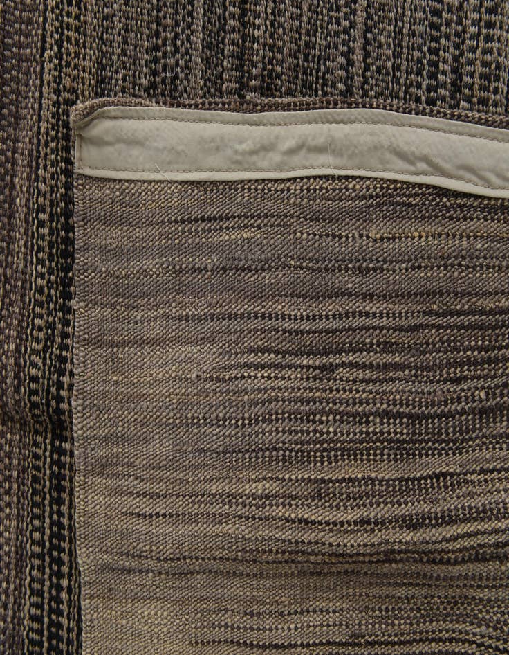 Detail image of  7' 8 x 9' 6  Hand Woven Kilim Modern Wool Rug