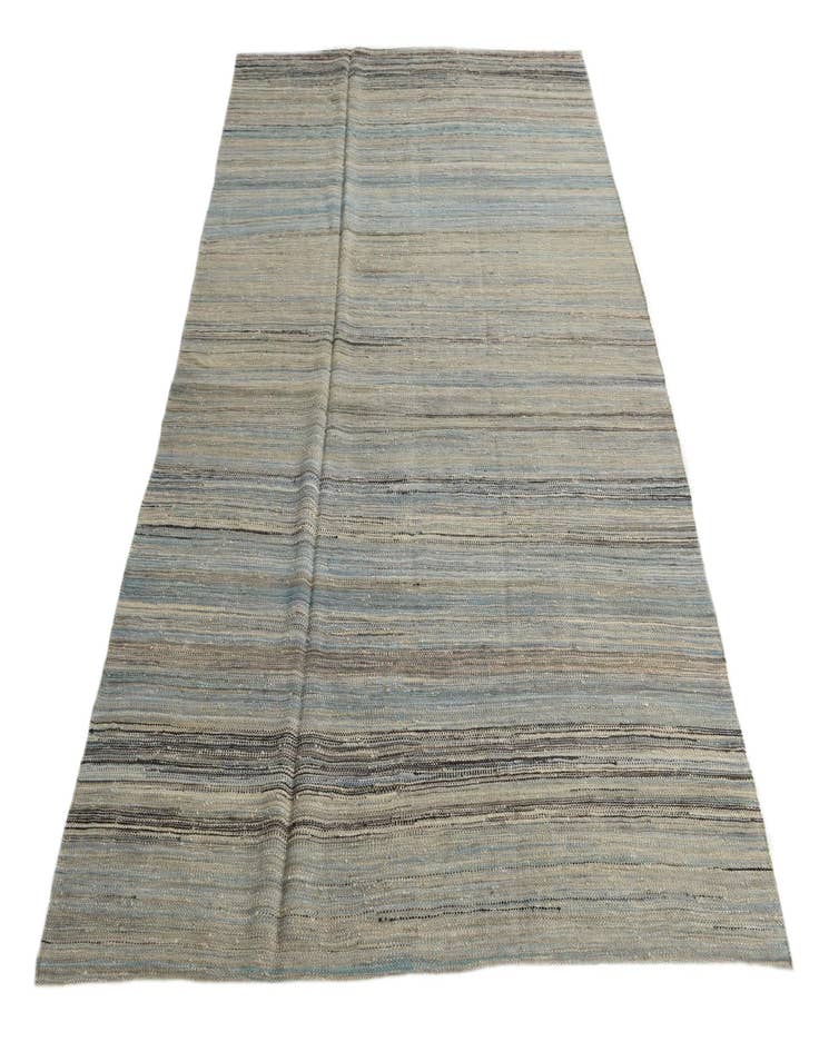 Detail image of  5' 5 x 8'  Hand Woven Kilim Modern Wool Rug