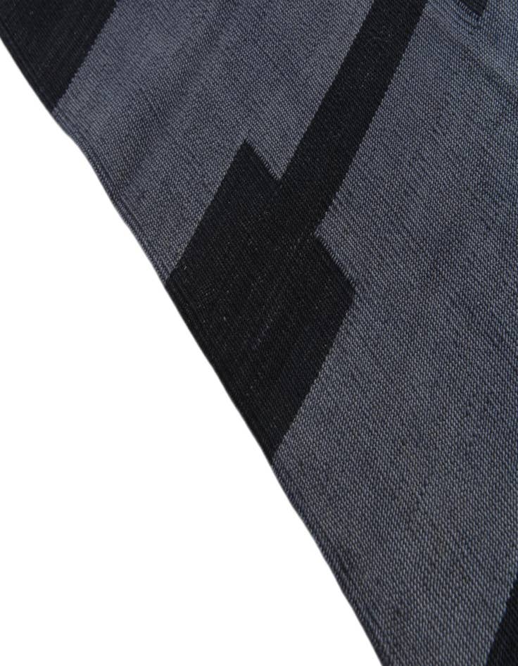 Detail image of  5' 8 x 7' 6  Hand Woven Kilim Modern Wool Rug