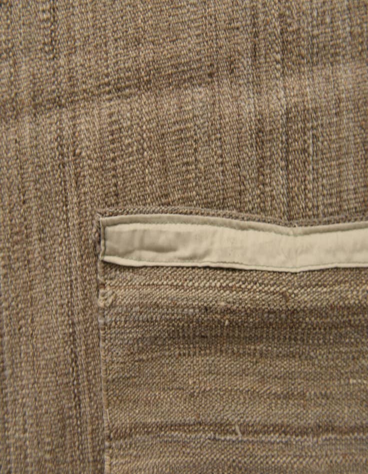 Detail image of  16' 3 x 20' 6  Hand Woven Kilim Modern Wool Rug