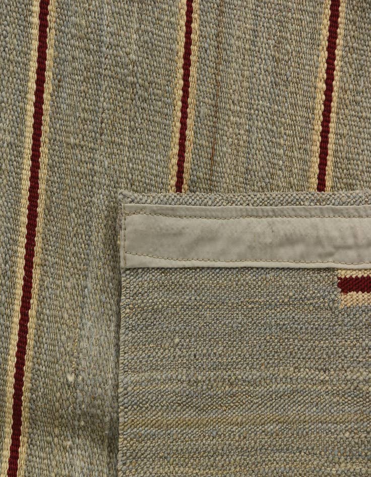 Detail image of  4' 4 x 5' 10  Hand Woven Kilim Modern Wool Rug