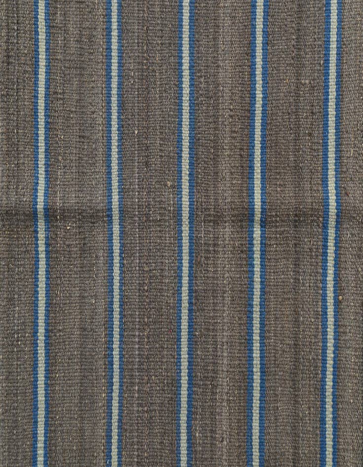 Detail image of  4' 2 x 6'  Hand Woven Kilim Modern Wool Rug