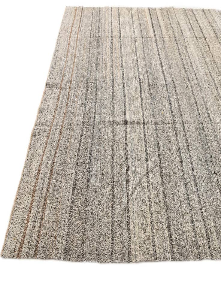 Detail image of  8' 9 x 12'  Hand Woven Kilim Modern Wool Rug