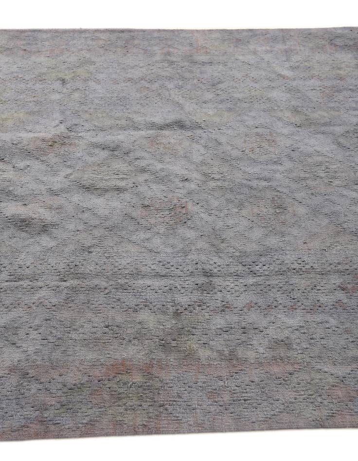 Detail image of  4' 3 x 6' 5  Hand Woven Kilim Modern Wool Rug