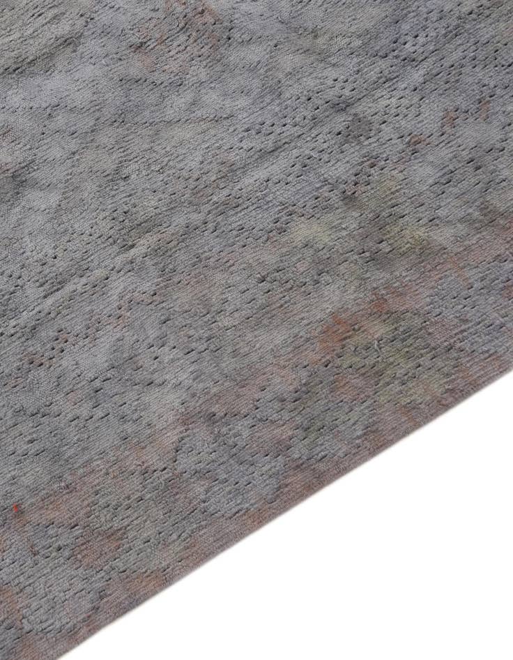 Detail image of  4' 3 x 6' 5  Hand Woven Kilim Modern Wool Rug