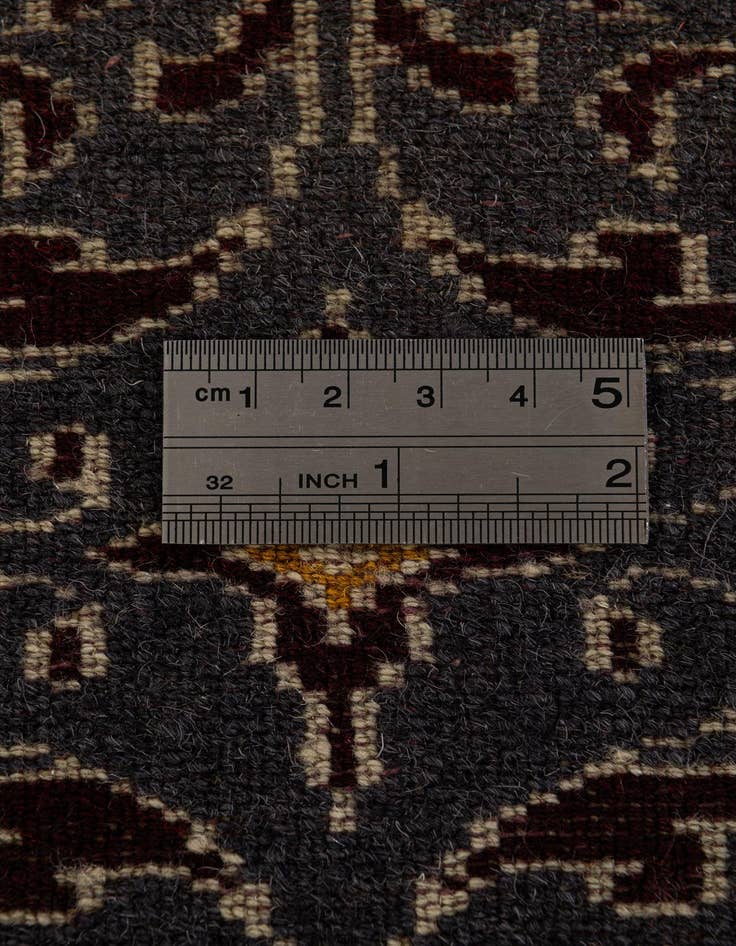 Detail image of  4' x 5' 10  Hand Knotted Lahour Oriental Wool Rug
