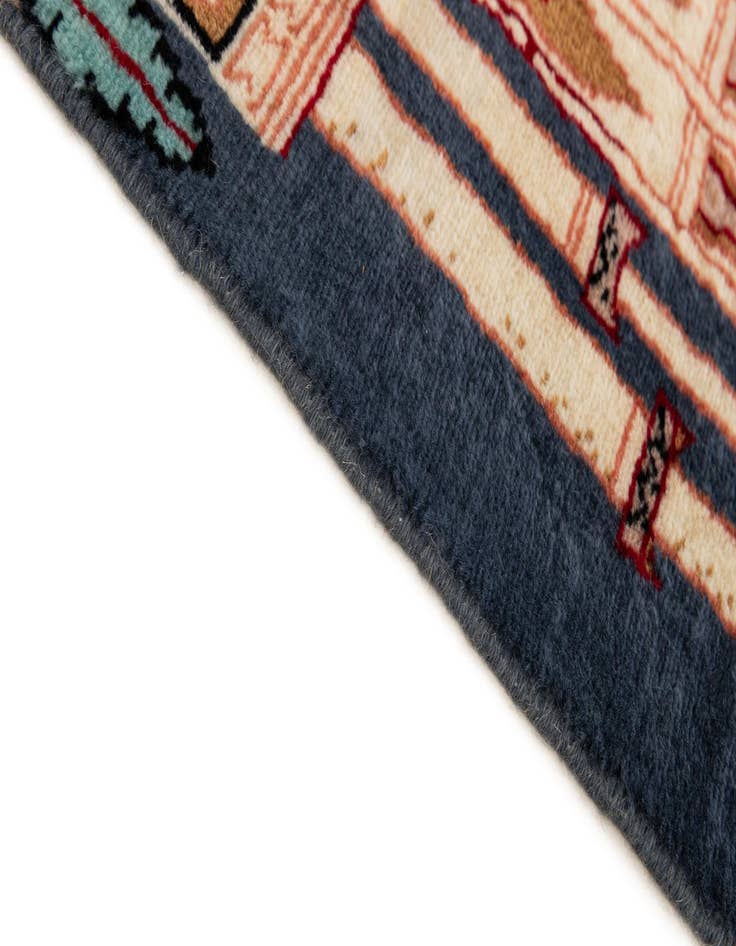 Detail image of  2' 1 x 3' 3  Hand Knotted Lahour Oriental Wool Rug