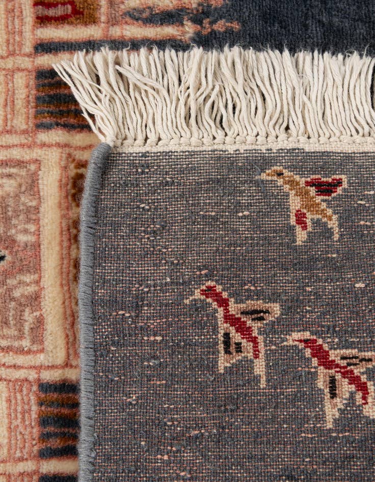 Detail image of  2' 1 x 3' 3  Hand Knotted Lahour Oriental Wool Rug