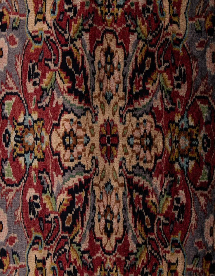 Detail image of  4' x 5' 10  Hand Knotted Lahour Wool Rug