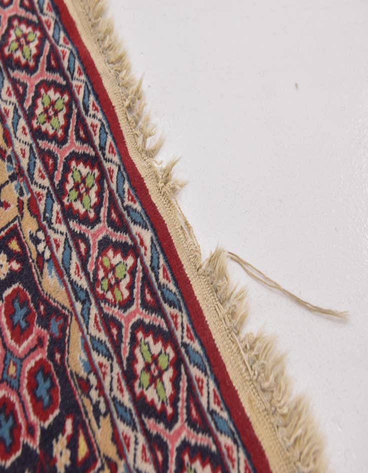 Detail image of 2' 7 x 4' 5 Hand Knotted Lahour Oriental Wool Rug