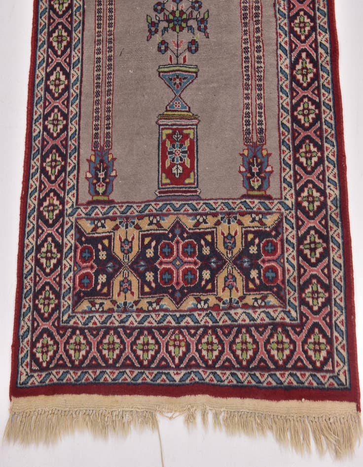 Detail image of 2' 7 x 4' 5 Hand Knotted Lahour Oriental Wool Rug